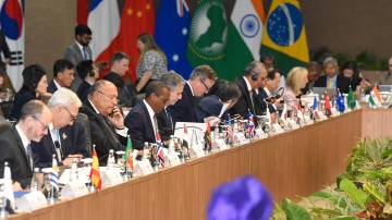 Reunião dos chanceleres do G20