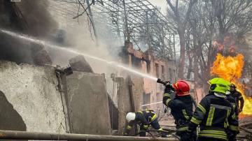 Ataque russo em Odessa - 15/3/2024 (Divulgação via Reuters)