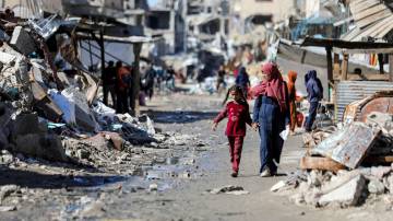 Destruição em Gaza durante ofensiva de Israel 20/3/2024 REUTERS/Dawoud Abu Alkas