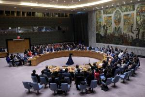 Conselho de Segurança da ONU em Nova York 25/3/2024 REUTERS/Andrew Kel