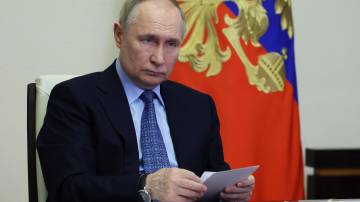 Presidente russo, Vladimir Putin 28/03/2024 Sputnik/Mikhail Metzel/Pool via REUTERS