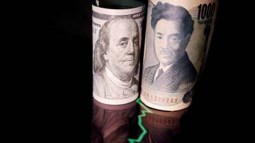 Notas de dólar e iene 16/06/2022. REUTERS/Florence Lo/Illustration/File Photo/File Photo