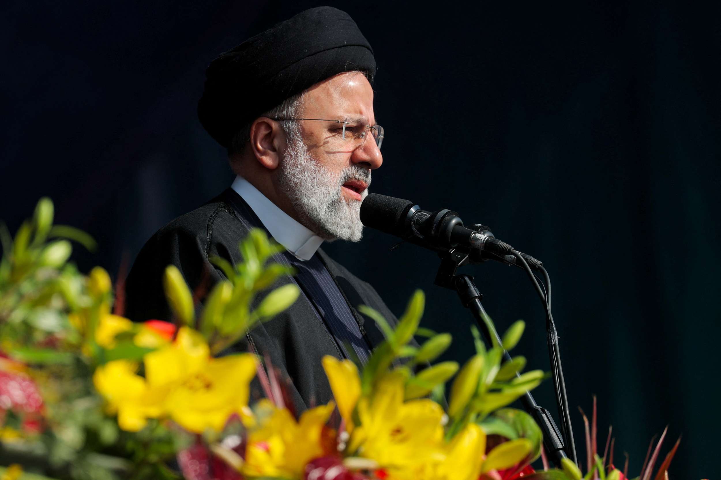 Presidente iraniano Ebrahim Raisi 11/2/2024 Divulgação via REUTERS