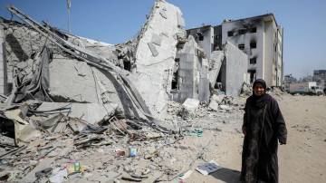 Região do Hospital Al Shifa em Gaza 2/4/2024 REUTERS/Dawoud Abu Alkas