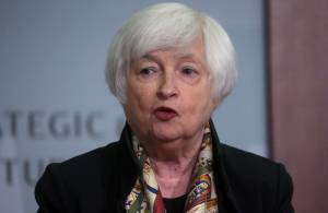 Secretária do Tesouro dos EUA, Janet Yellen 09/02/2023 REUTERS/Leah Millis