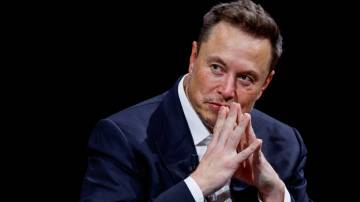 Elon Musk, dono do X, em Paris, França (REUTERS/Gonzalo Fuentes)