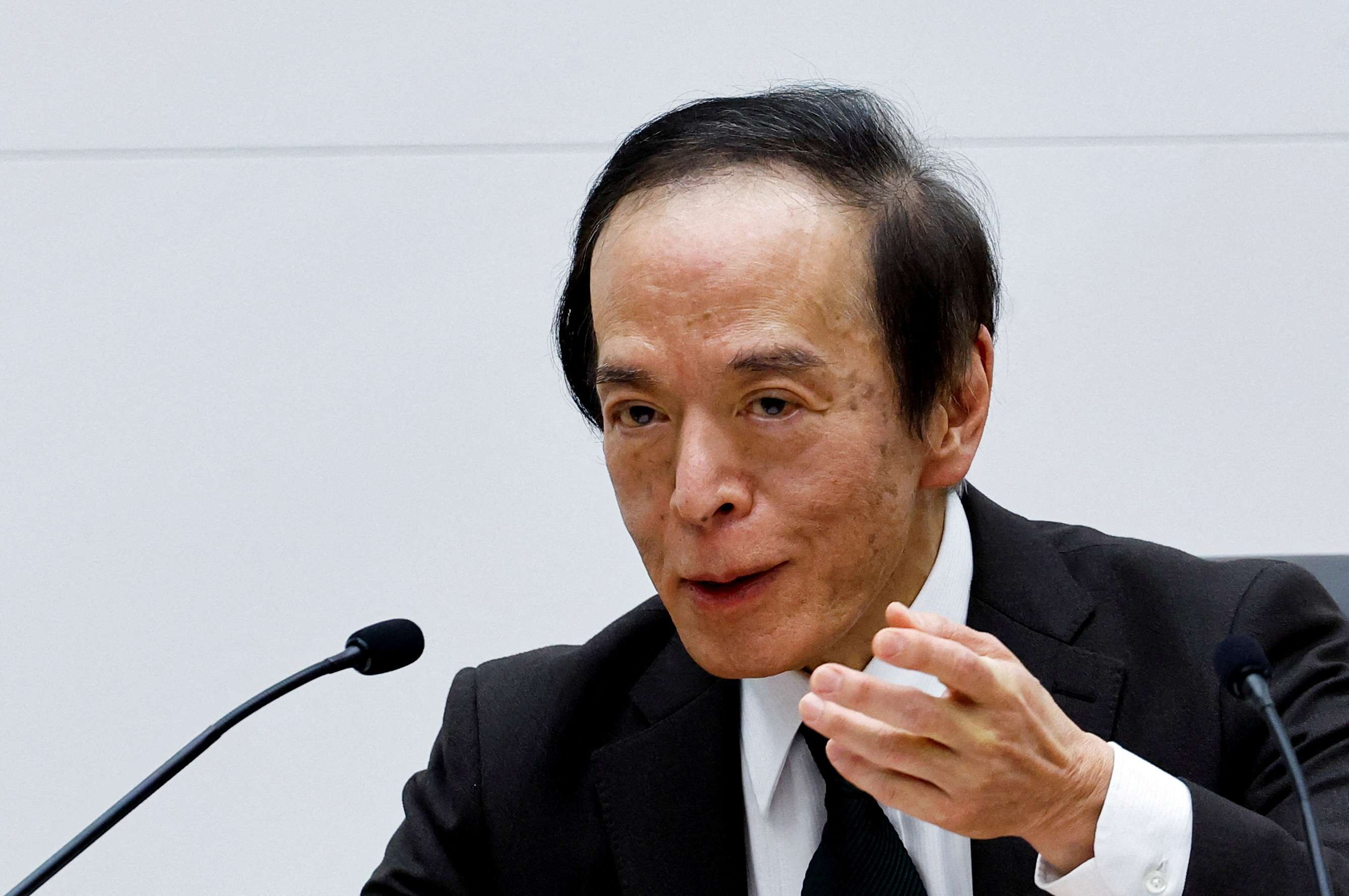 Presidente do Banco do Japão, Kazuo Ueda 19/03/2024. REUTERS/Kim Kyung-Hoon/File Photo
