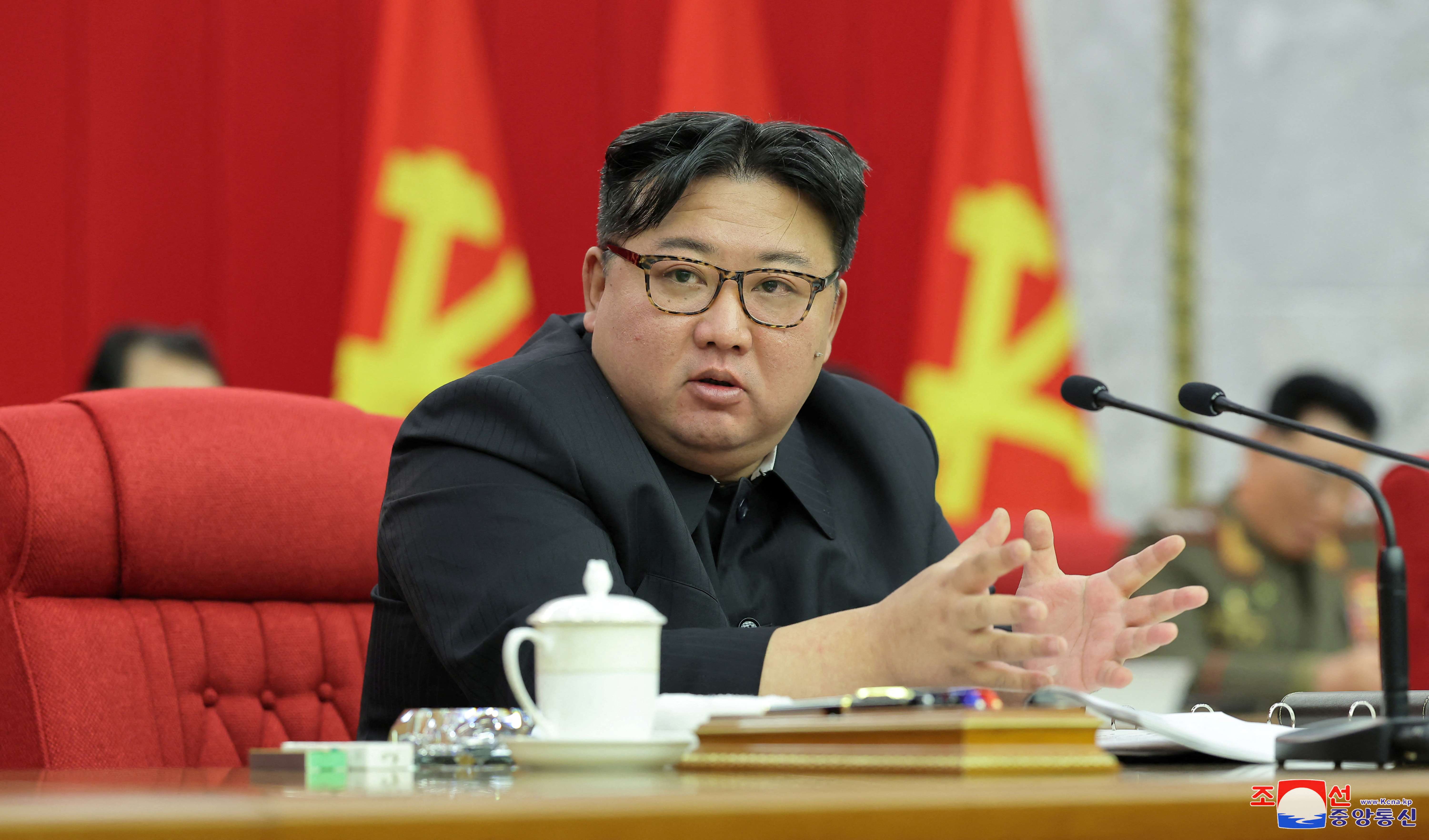 Kim Jong Un diz que Coreia do Norte está preparada para a guerra