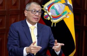 O vice-presidente do Equador, Jorge Glas, fala durante entrevista à Reuters no Palácio do Governo em Quito, Equador 29/08/2017 REUTERS/Daniel Tapia