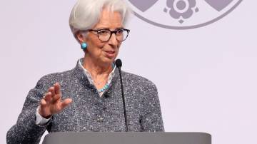 Presidente do Banco Central Europeu (BCE), Christine Lagarde, na Alemanha 16/5/2023 REUTERS/Thilo Schmuelgen/Arquivo