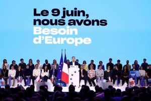 Campanha na Francça para eleiçõe da UE 9/3/2024 REUTERS/Stephanie Lecocq