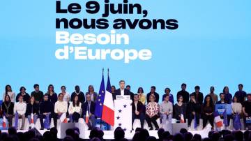 Campanha na Francça para eleiçõe da UE 9/3/2024 REUTERS/Stephanie Lecocq