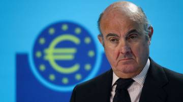 Vice-presidente do BCE, Luis de Guindos 15/12/2022. REUTERS/Wolfgang Rattay/File Photo