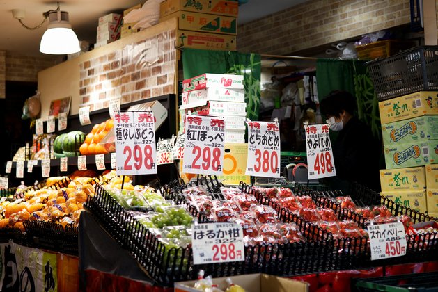 Supermercado em Tóquio 24/03/2023. REUTERS/Androniki Christodoulou/File Photo