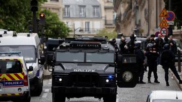 Polícia francesa isola consulado do Irã em Paris 19/4/2024 REUTERS/Benoit Tessier