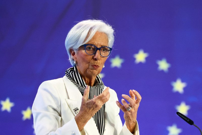 Presidente do BCE, Christine Lagarde 25/01/2024 REUTERS/Kai Pfaffenbach