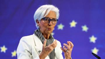 Presidente do BCE, Christine Lagarde 25/01/2024 REUTERS/Kai Pfaffenbach