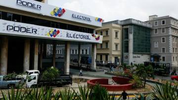 Sede do Conselho Nacional Eleitoral (CNE) da Venezuela, em Caracas 23/04/2024 REUTERS/Leonardo Fernández Viloria