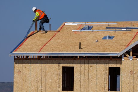 Construção de casa na Califórnia, EUA 28/03/2024. REUTERS/Mike Blake/File Photo
