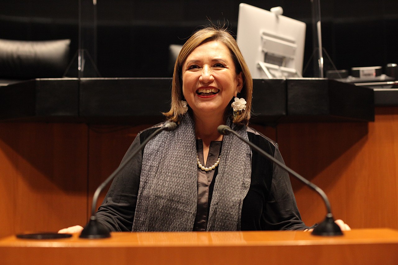Xóchitl Gálvez, candidata da oposição nas eleições presidenciais no México. Foto: Wikimedia Commons