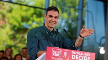 Premiê espanhol Pedro Sánchez em Bilbao - REUTERS/Vincent West