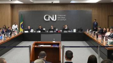 Sessão no plenário do Conselho Nacional de Justiça (CNJ) (Foto: Luiz Silveira/Agência CNJ)