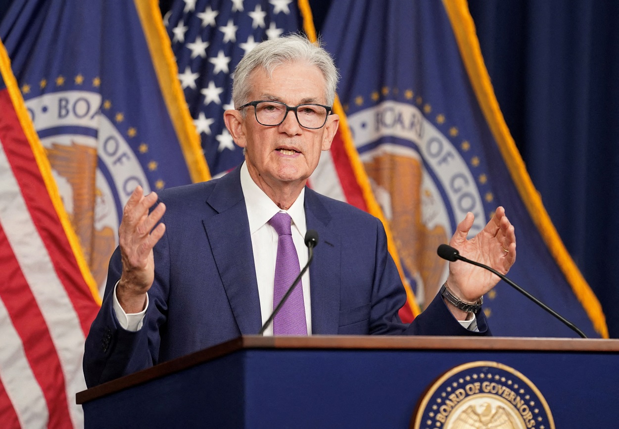Chair do Federal Reserve, Jerome Powell (REUTERS/Kevin Lamarque)