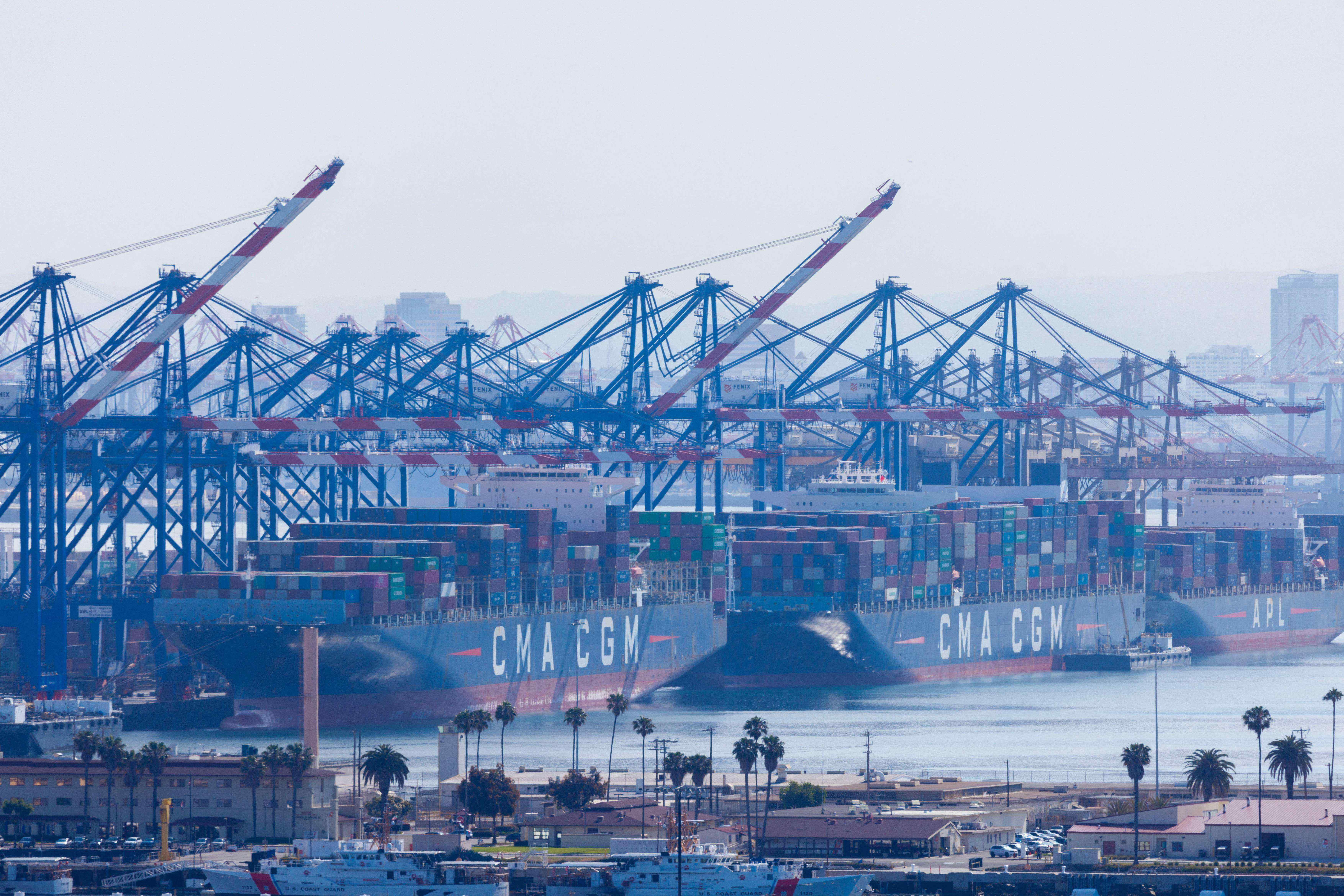 Porto de Los Angeles, EUA 23/06/2023. REUTERS/Mike Blake/File Photo