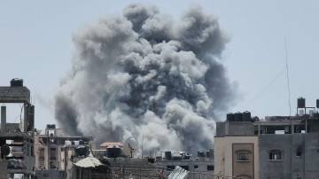 Ataque israelense no norte de Gaza 18/5/2024 REUTERS/Rami Zohod