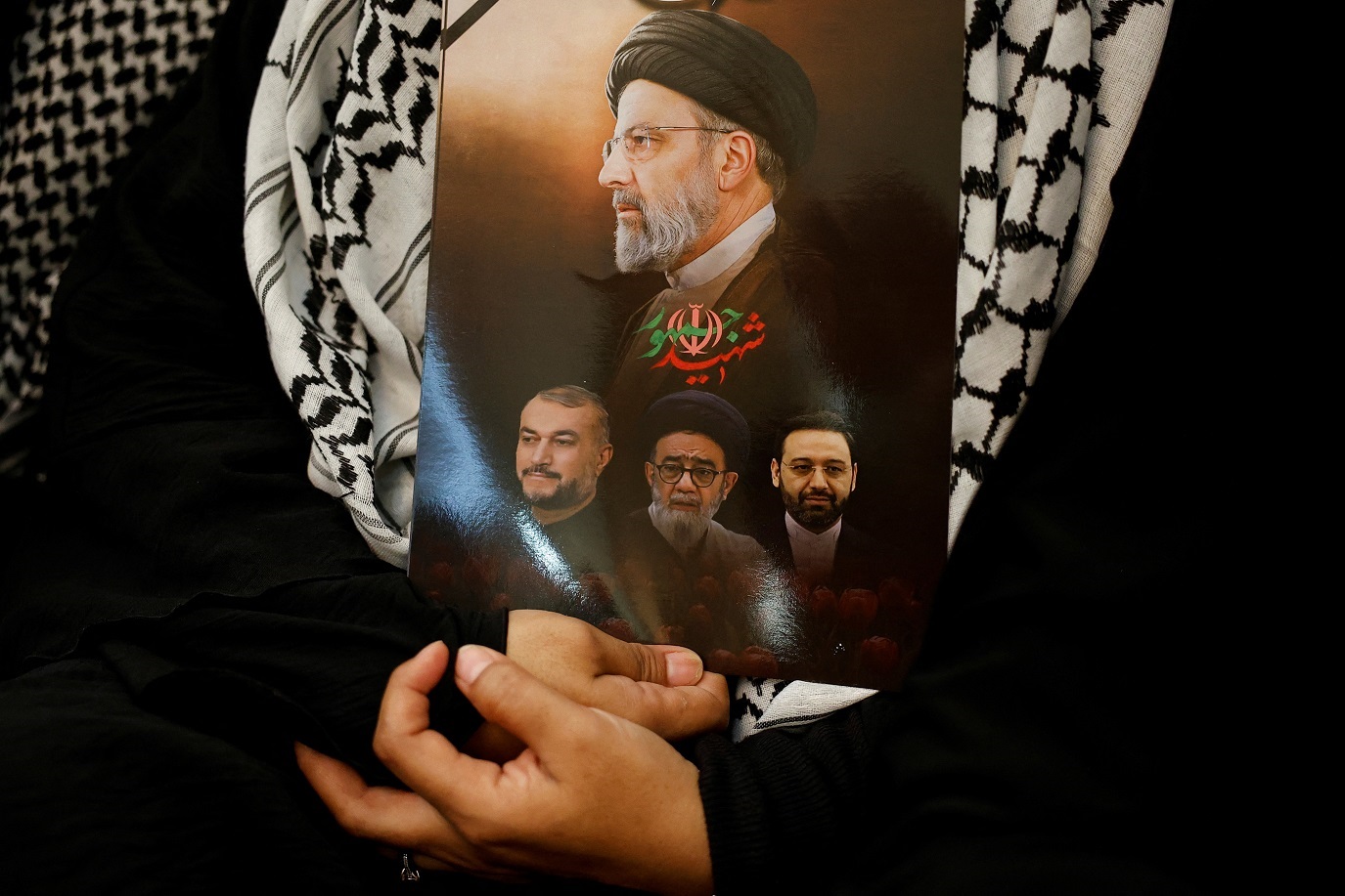 Homenagem ao presidente iraniano Ebrahim Raisi
(REUTERS/Willy Kurniawan)