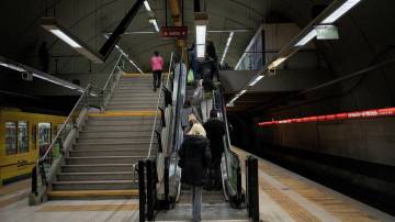 Uma estação de metrô em Buenos Aires, Argentina, na quarta-feira, 15 de maio de 2024 (Anita Pouchard Serra/Bloomberg)