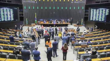 Sessão deliberativa do plenário da Câmara dos Deputados (Foto: Zeca Ribeiro/Câmara dos Deputados)