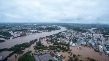 Enchente no Rio Grande do Sul (Maurício Tonetto/SSP-RS)