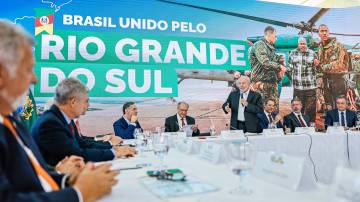 Luiz Inácio Lula da Silva (PT), presidente da República, anuncia medidas para ajudar população do Rio Grande do Sul (Foto: Ricardo Stuckert/PR)
