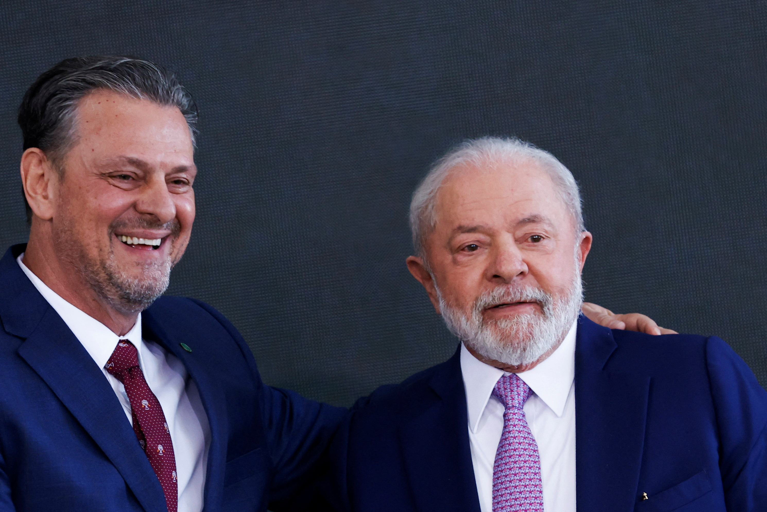 Fávaro com Lula em evento do Plano Safra no ano passado (REUTERS/Adriano Machado)