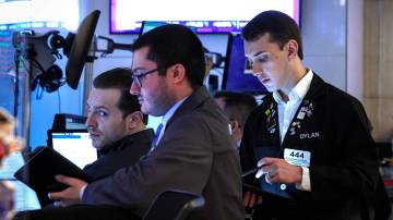 Operadores na bolsa de Nova York 03/06/2024. REUTERS/Brendan McDermid