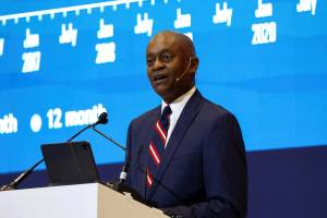 Presidente do Fed de Atlanta, Raphael Bostic (REUTERS/Esa Alexander)