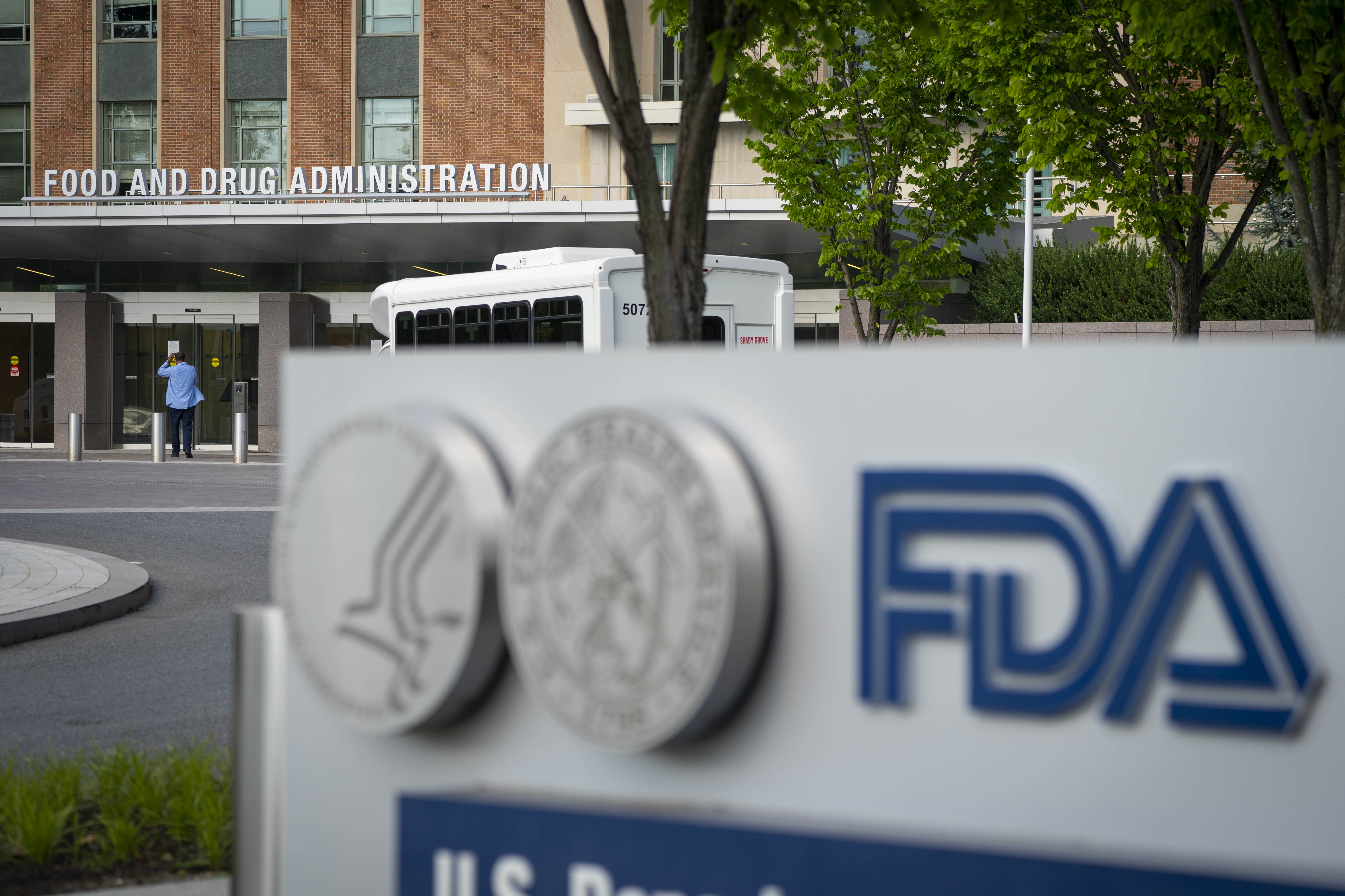 Sede da Food And Drug Administration (Sarah Silbiger/Getty Images/Bloomberg)