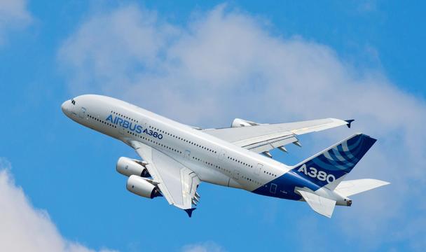 Entregas de aeronaves da Airbus aumentam 9% no ano até agosto