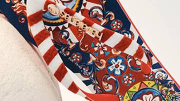 Havaianas em parceria com Dolce & Gabbana. (Foto: Reprodução/ site oficial)