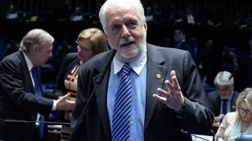 Jaques Wagner (PT-BA), líder do governo no Senado Federal (Foto: Waldemir Barreto/Ag