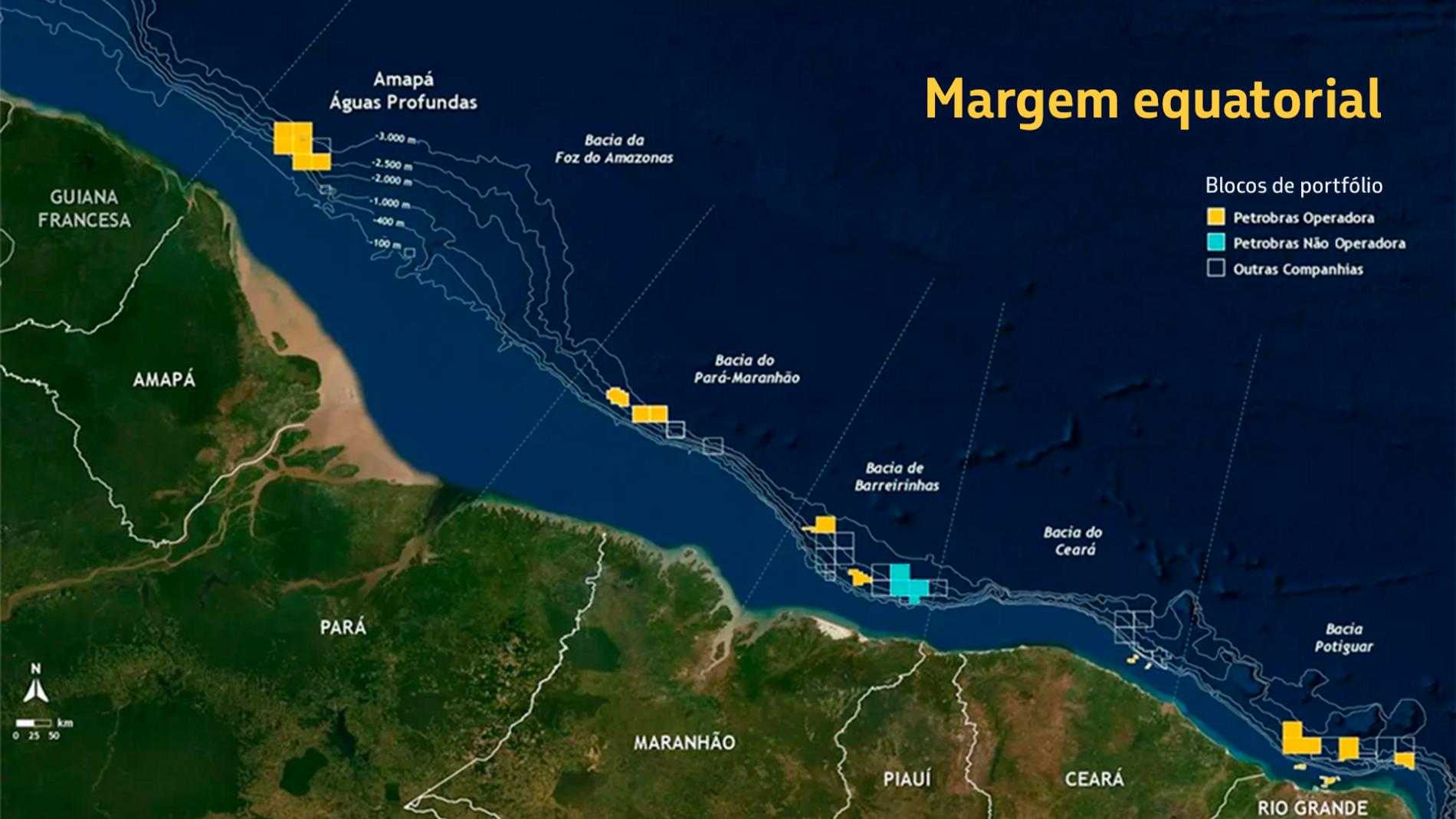 Exploração de petróleo pela Petrobras na