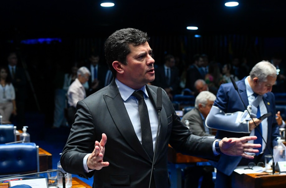 Sergio Moro, ex-juiz da Lava Jato, ex-ministro da Justiça e atual senador pelo União Brasil do Paraná (Foto: Marcos Oliveira/Agência Senado)