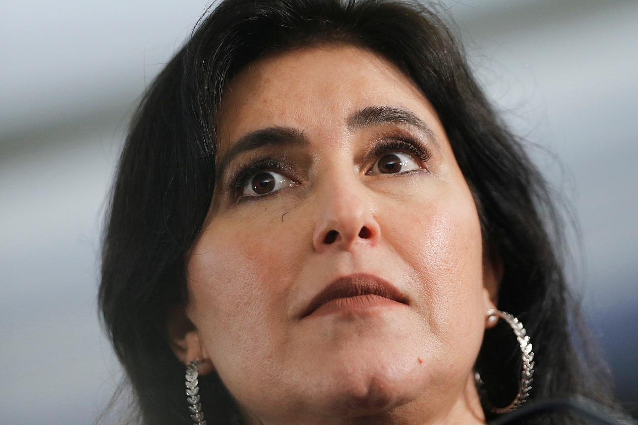 A senadora Simone Tebet, atual ministra do Planejamento, participa de reunião em Brasília 08/12/2021 REUTERS/Adriano Machado