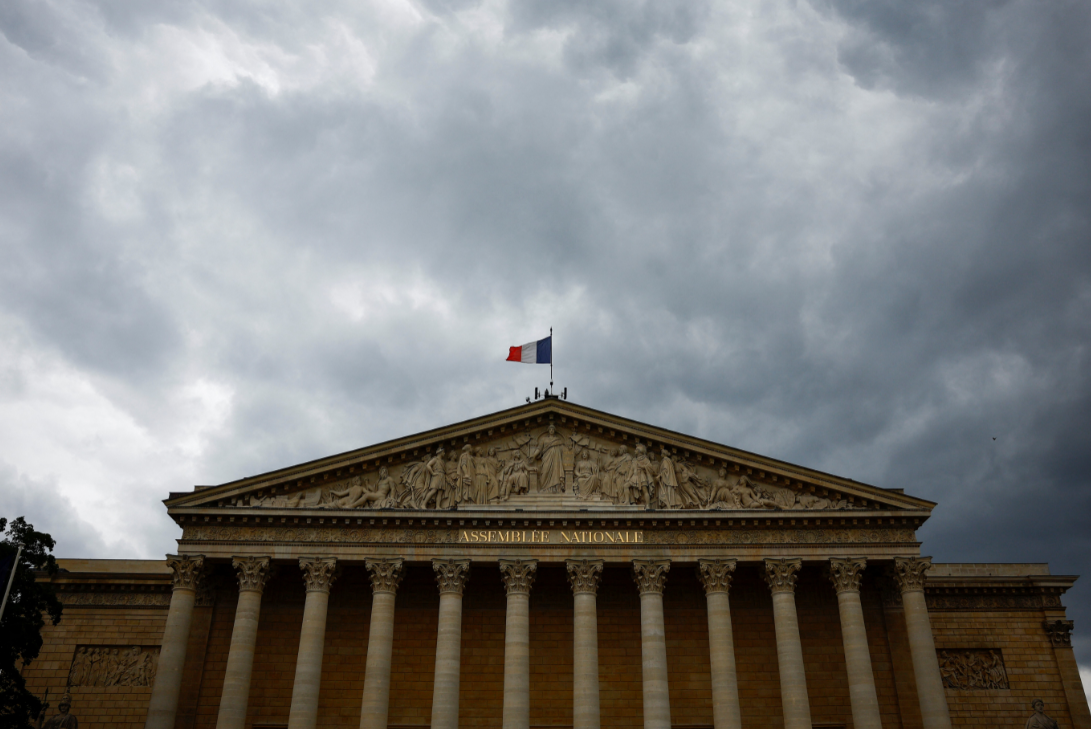 Fachada da Assembleia Nacional da França, em Paris (REUTERS/Sarah Meyssonnier)

