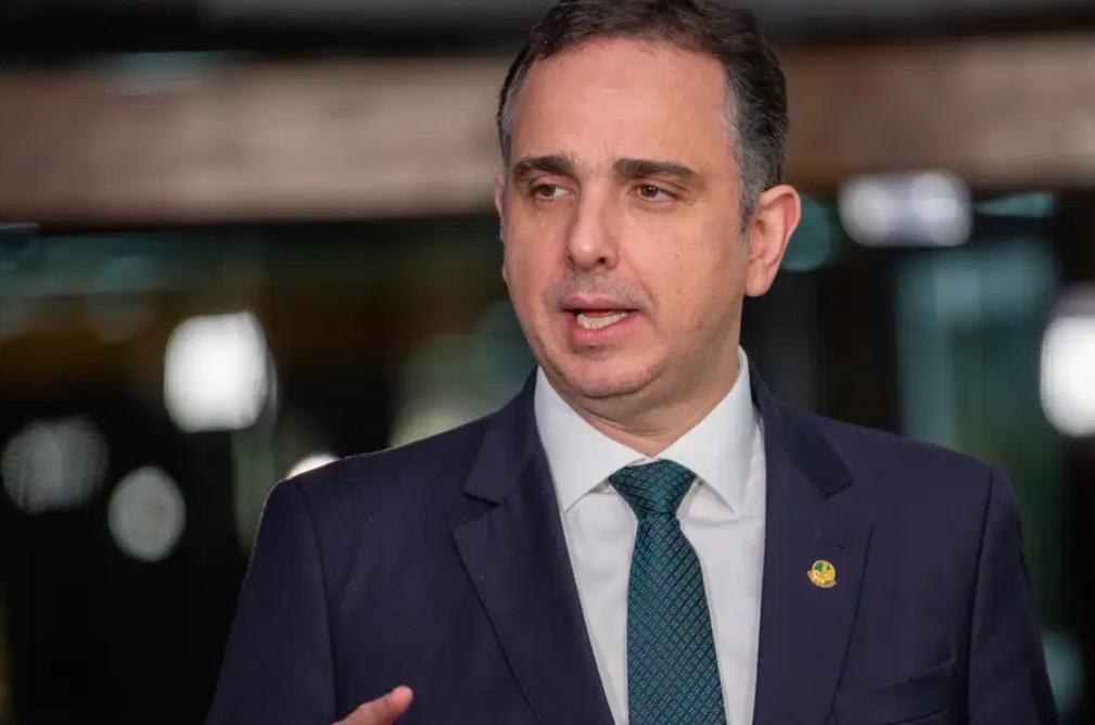 Rodrigo Pacheco (PSD-MG), presidente do Senado e do Congresso Nacional (Foto: Fábio Rodrigues-Pozzebom/Agência Brasil)