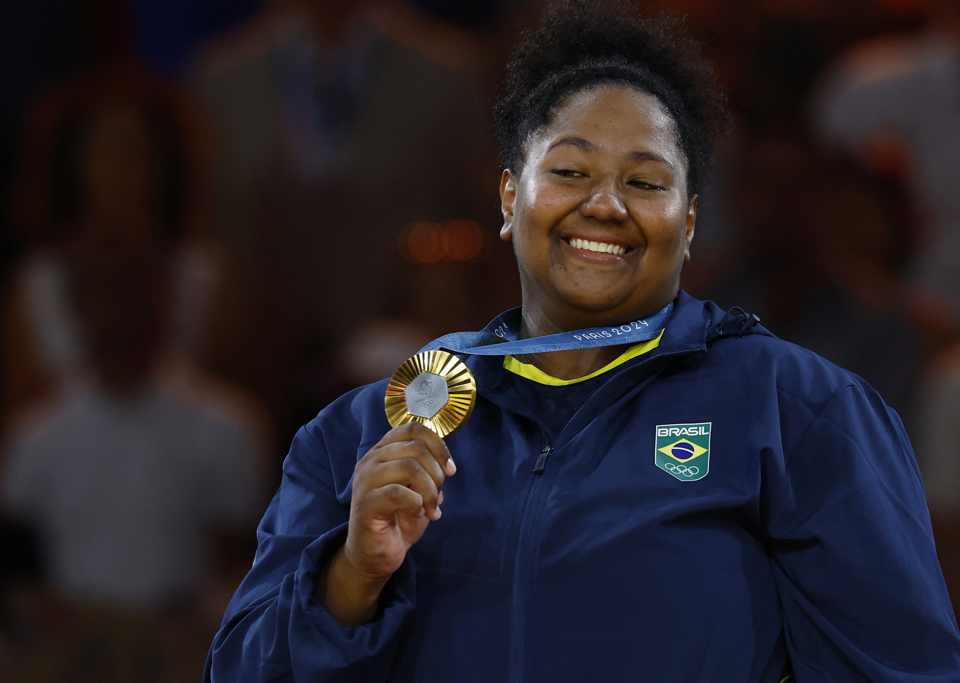 Judoca Beatriz Souza ganha a primeira medalha de ouro do Brasil em  Paris-2024