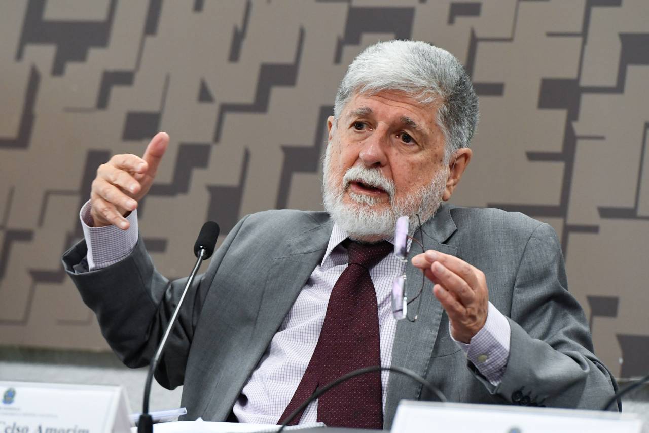 Assessor-chefe da Assessoria Especial do Presidente da República, Celso Amorim (Roque de Sá/Agência Senado)