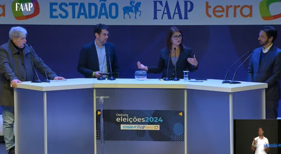 José Luiz Datena (PSDB) e o prefeito Ricardo Nunes (MDB) (Foto: Reprodução/YouTube)