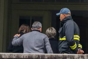 Familiares no IML - Acidente aéreo Voepass